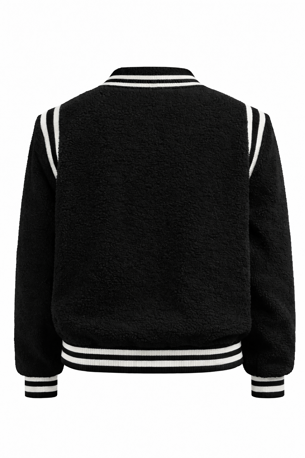100% WOOL VARSITY DOWN JACKET