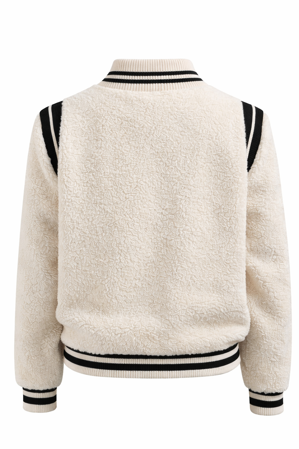 100% WOOL VARSITY DOWN JACKET
