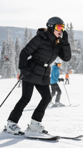 BELTED PUFFER DOWN JACKET