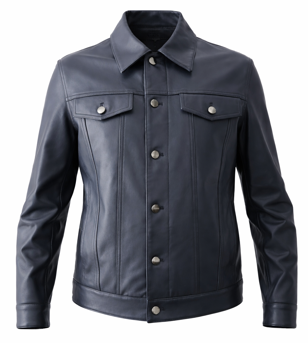 GOAT LEATHER TRUCKER JACKET TYPE-3