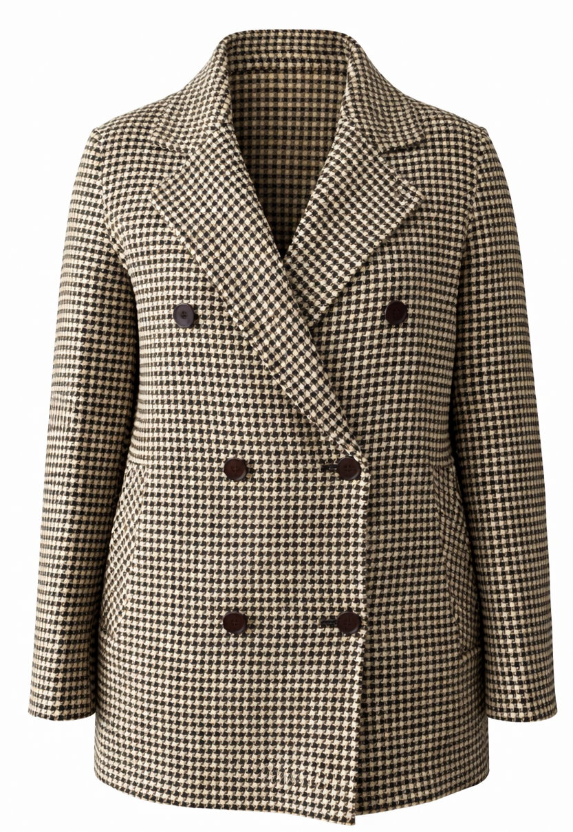 DOUBLE BREASTED BLAZER